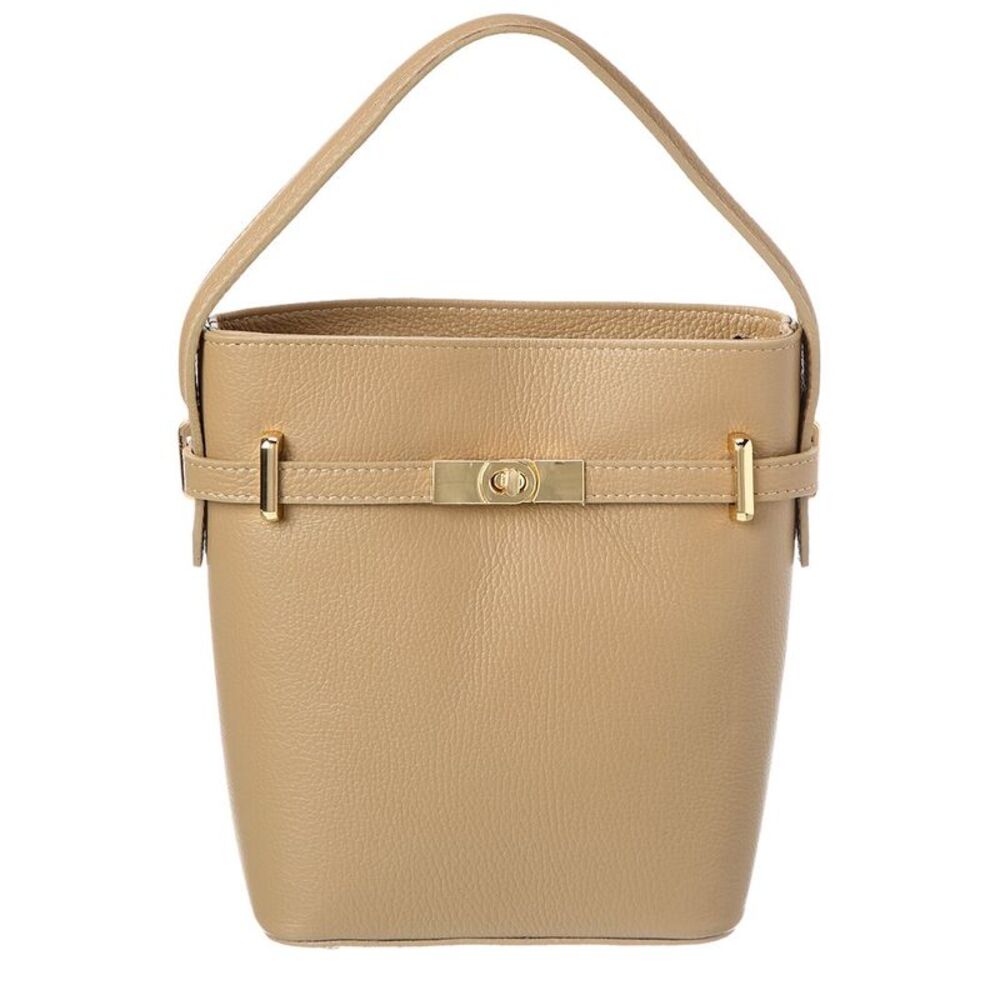 Isabella Rossetti Chiara Leather Handbag, Brown